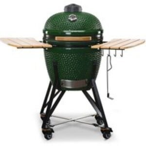 Kamado Bono Maxi 21" Ceramic Grill - Includes 6 Accessories Worth Over £250! | Wowcher