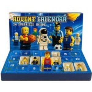 Building Block Advent Calendar with Sports & Astronaut Mini Figures! | Wowcher