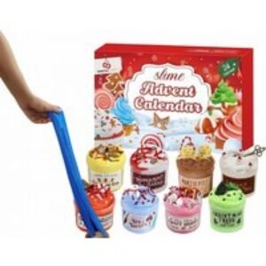 24 Day Slime Advent Calendar for Kids with Creative Mix-Ins and Surprises! | Wowcher