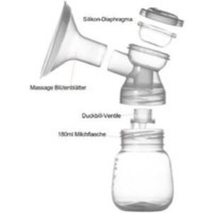 3-Mode Electric Dual Breast Pump with LCD Display - Portable