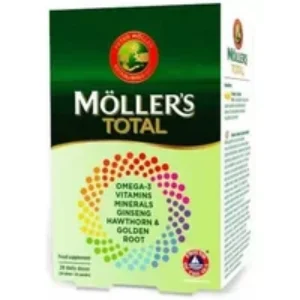Möller's Total Multivitamins + Omega-3 (28 Tablets + 28 Pearls)