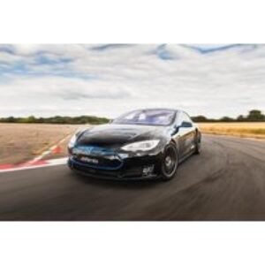 12 Lap Tesla Model S P90D Driving Experience - Drift Limits
