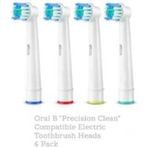Oral-B Compatible Electric Toothbrush Heads 4 Pack - Precision