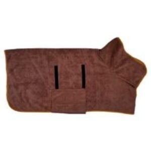 Absorbent Microfibre Dog Bathrobe Towel - Quick-Dry