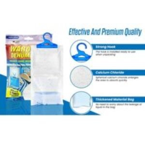 Hanging Wardrobe Dehumidifier Sachets - Moisture Absorber