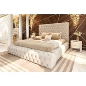 Luxury Grey Ambassador Bed with Mattress - Complete All-In-One Set