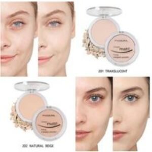 PHOERA Sheer Matte Long-Lasting Powder Foundation - Lightweight