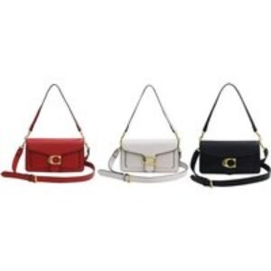 Beige Chic Versatile Women's Square Shoulder Bag in 5 Colours! | Wowcher